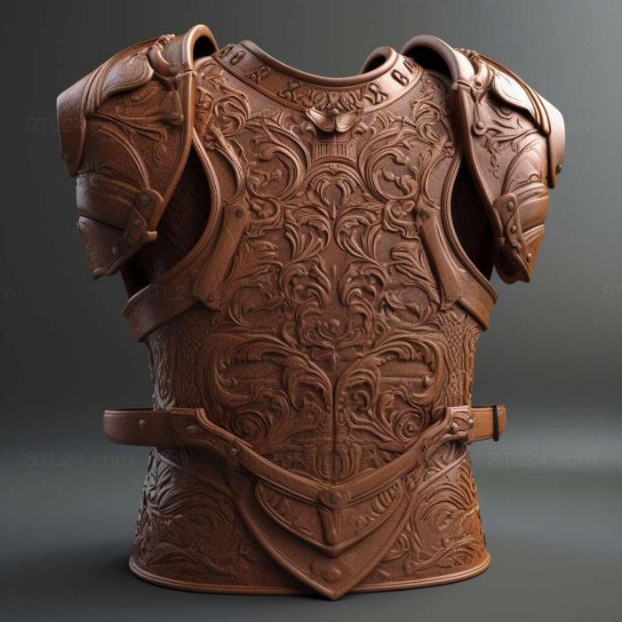 Games (body armor 3, GAMES_37683) 3D models for cnc